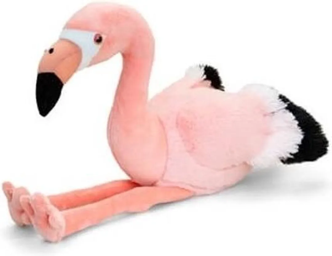 Keel Toys Pluche Flamingo Knuffel 25cm