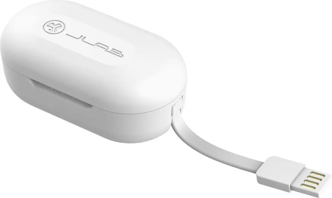 JLab JBuds Air Draadloze Oordopjes - Wit - afbeelding 4 van 6
