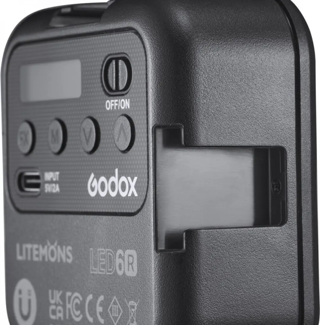 Godox Litemons LED6R RGB LED Verlichting - Zwart - afbeelding 2 van 6