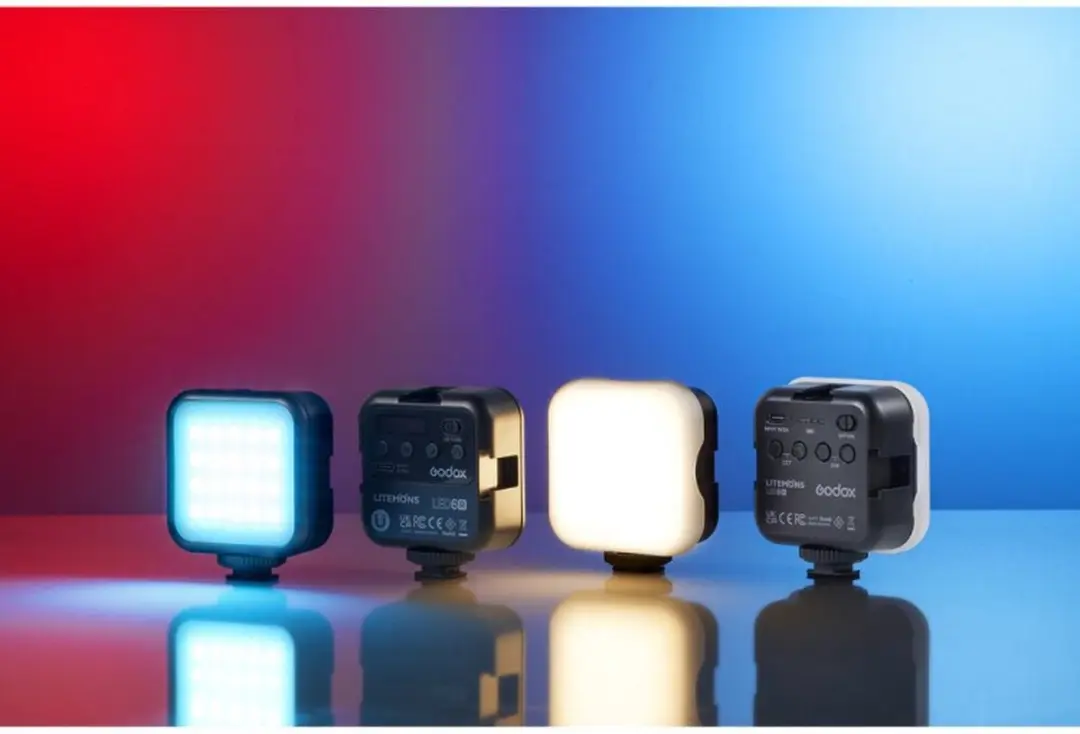 Godox Litemons LED6R RGB LED Verlichting - Zwart - afbeelding 4 van 6