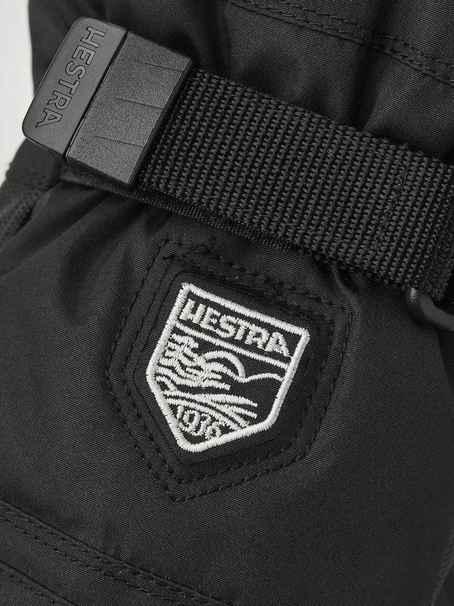Hestra Gore-Tex Gauntlet Junior Wanten - Zwart - afbeelding 2 van 6