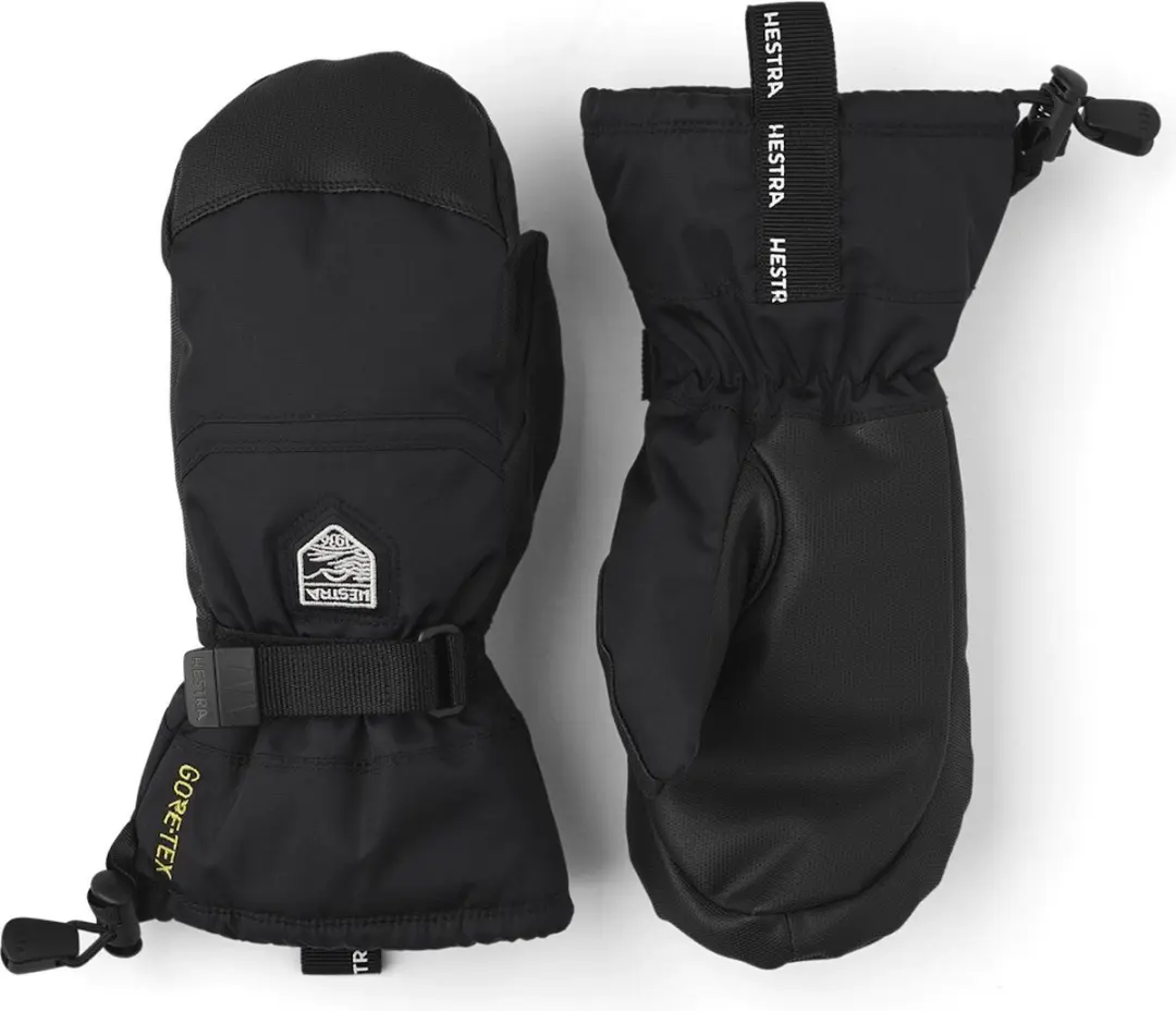 Hestra Gore-Tex Gauntlet Junior Wanten - Zwart - afbeelding 6 van 6
