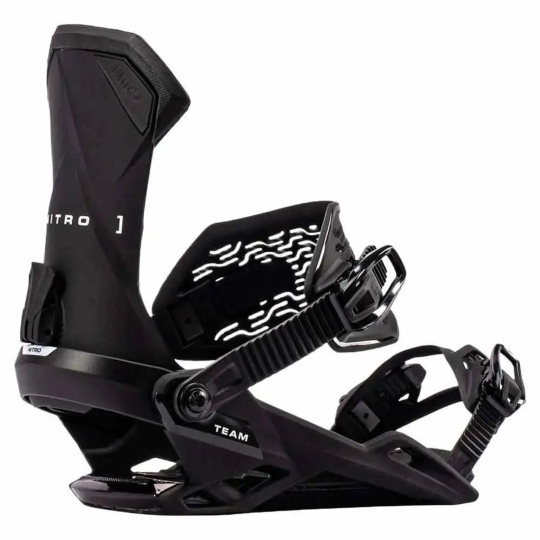 Nitro Team Snowboardbindingen Zwart M
