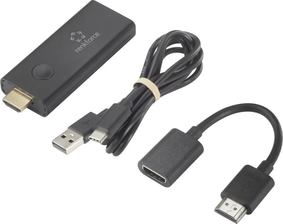 Renkforce RF-SSD-300 Draadloze HDMI-ontvanger 20m - Zwart