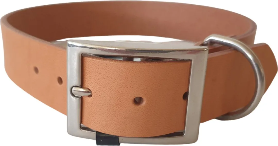 Ferplast Natural Hondenhalsband 47-55cm Kunstleer - Bruin