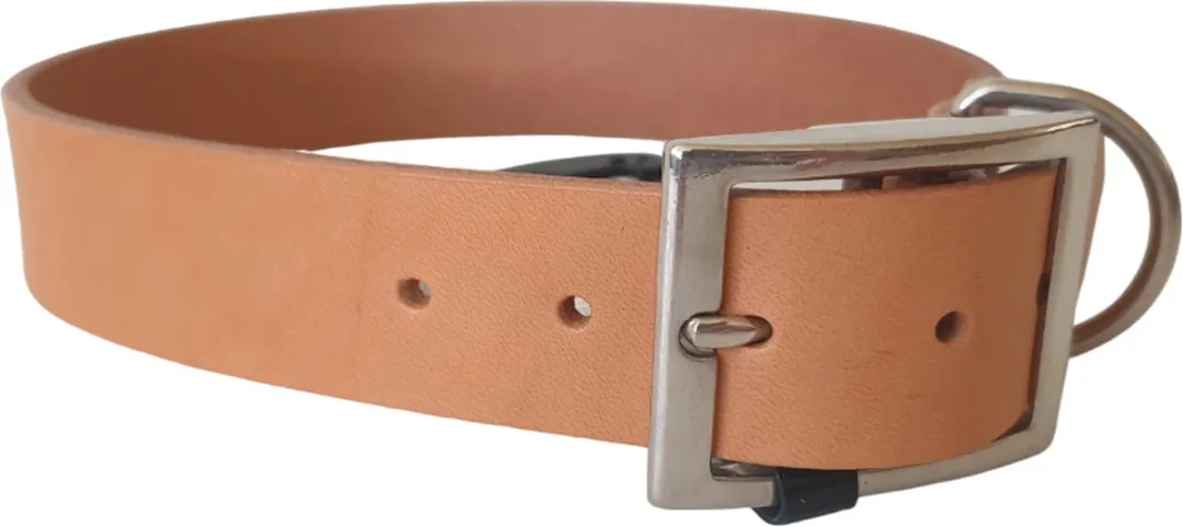 Ferplast Natural Hondenhalsband 47-55cm Kunstleer - Bruin