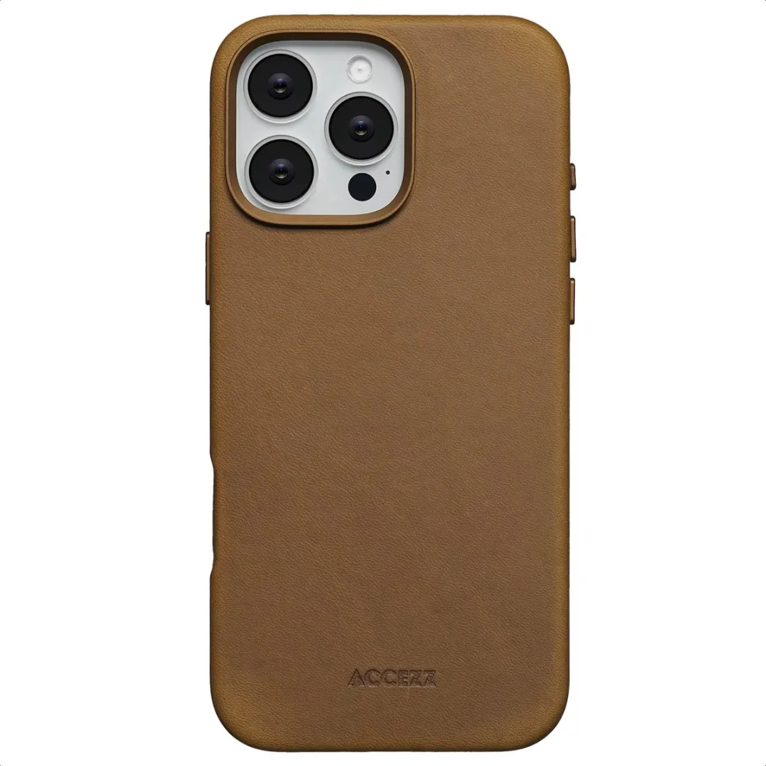 Accezz Hoesje iPhone 16 Pro Max - MagSafe - Cognac