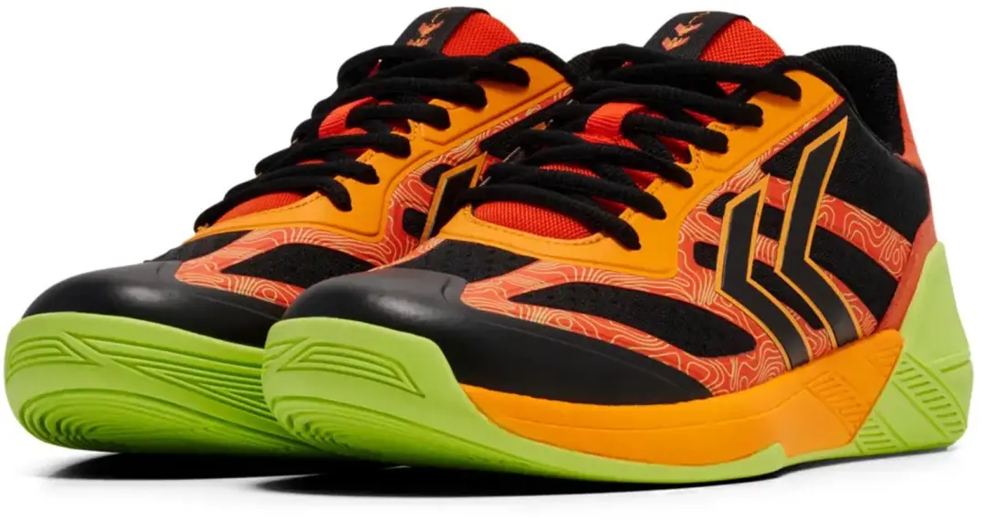 Hummel Algiz VI Indoor Schoenen - Zwart/Rood - 49 - afbeelding 3 van 5