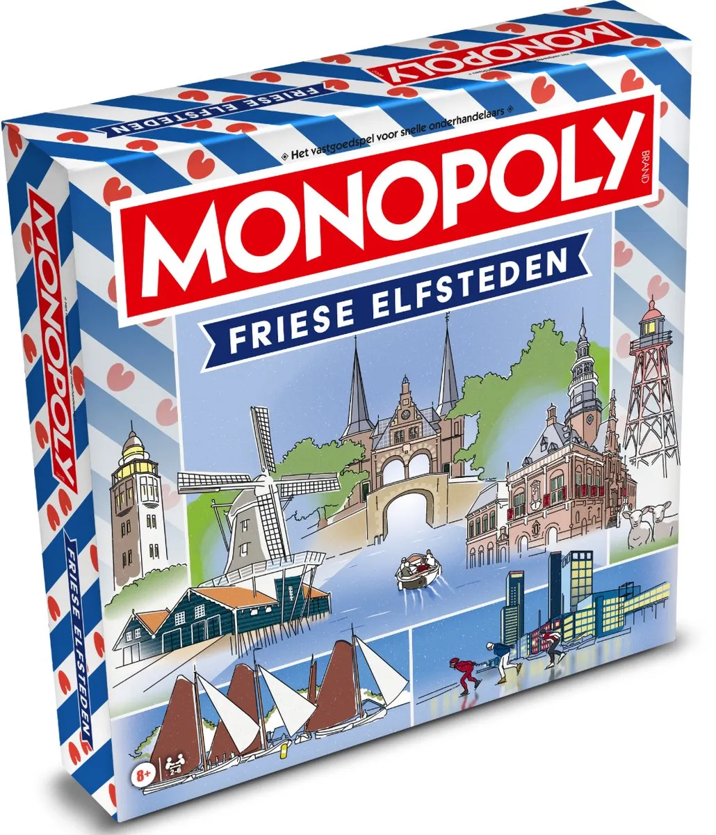 Identity Games Monopoly Friese Elfsteden Bordspel