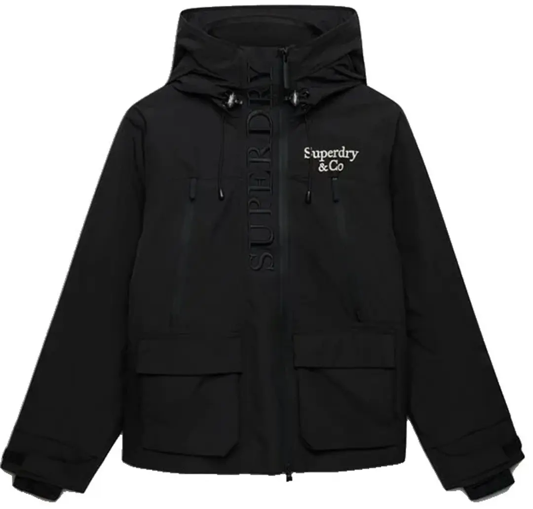 Superdry Ultimate Freestyle Ski Jas Dames - Zwart - afbeelding 4 van 6