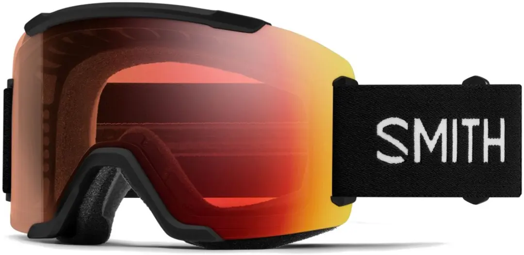 Smith Squad Skibril - Zwart - Chromapop Pro Red Mirror - afbeelding 4 van 4