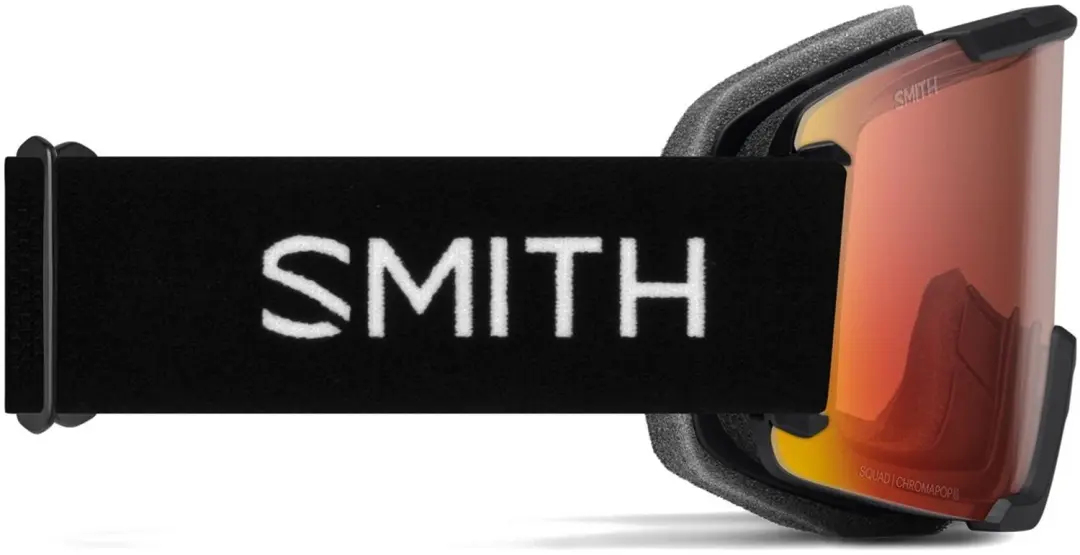Smith Squad Skibril - Zwart - Chromapop Pro Red Mirror - afbeelding 3 van 4