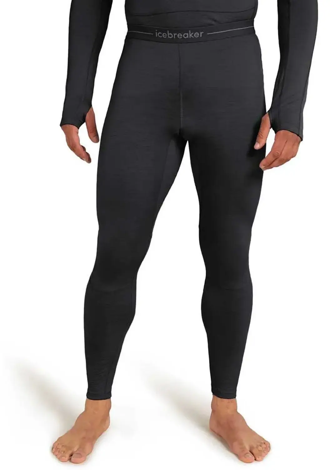 Icebreaker Merino 200 Zoneknit Leggings Zwart S Man