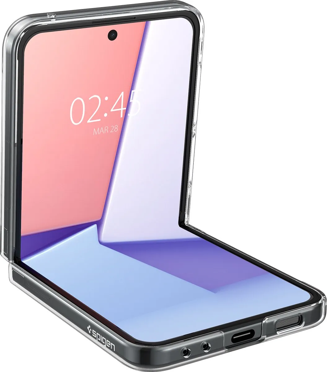 Spigen Hoesje ACS06230 Samsung Galaxy Z Flip 5 - Transparant