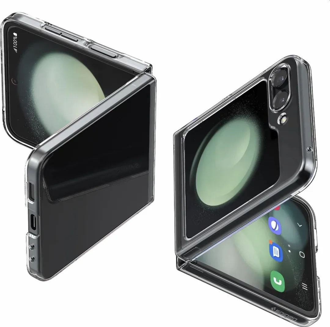 Spigen Hoesje ACS06230 Samsung Galaxy Z Flip 5 - Transparant