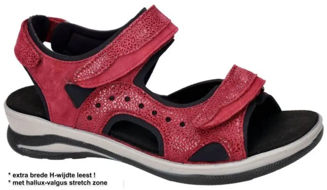 Fidelio 496032-56 dames sandalen rood maat 37