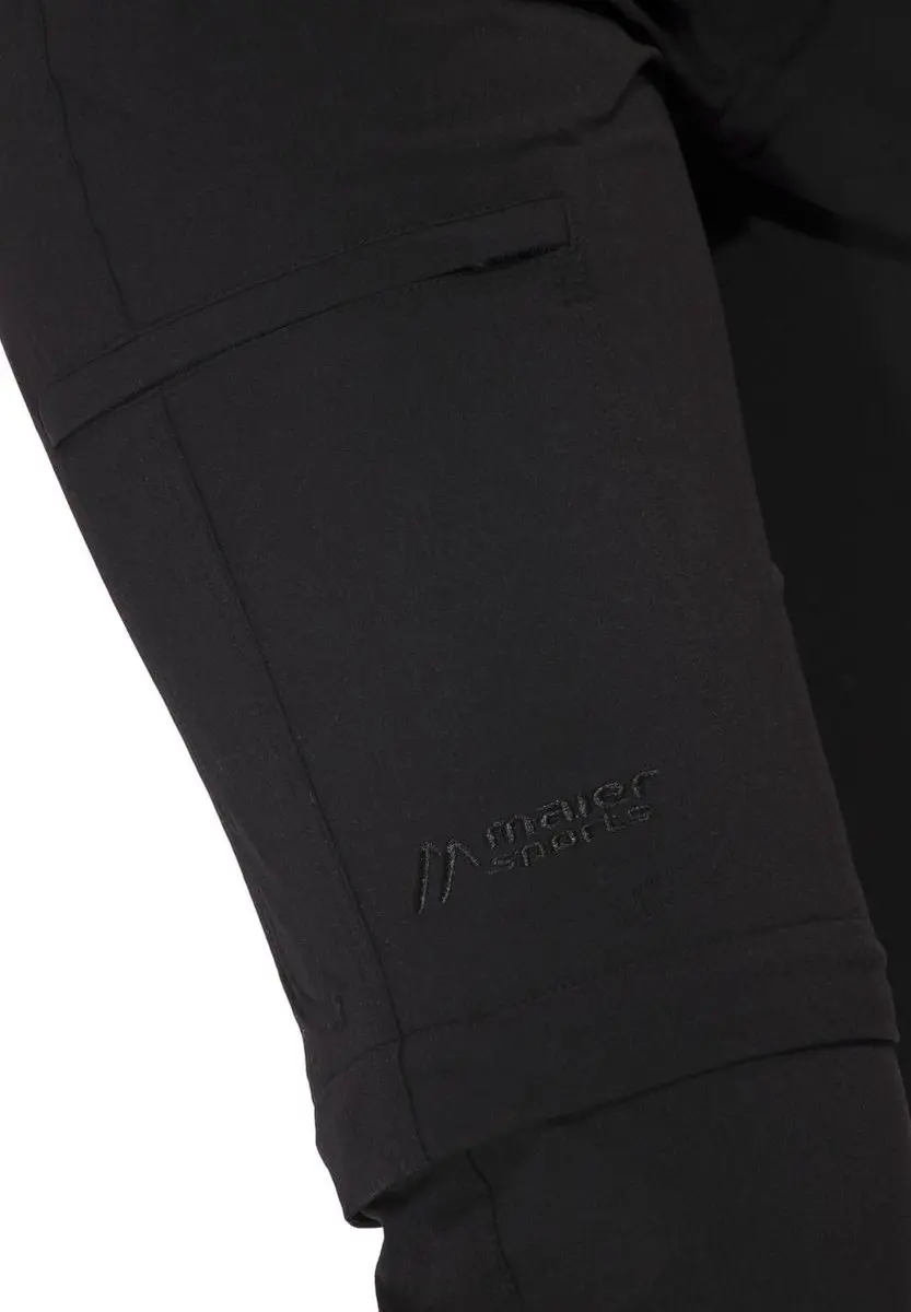 Maier Sports Inara Slim Dames Zipbroek - Bruin - Maat 42 - afbeelding 6 van 6