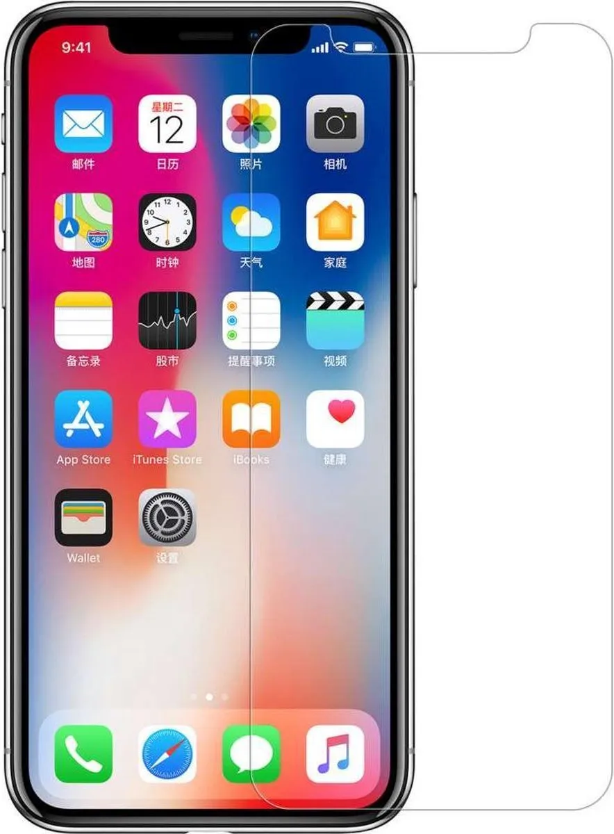 Nillkin iPhone X/Xs Tempered Glass 9H Nano Schermbeschermer