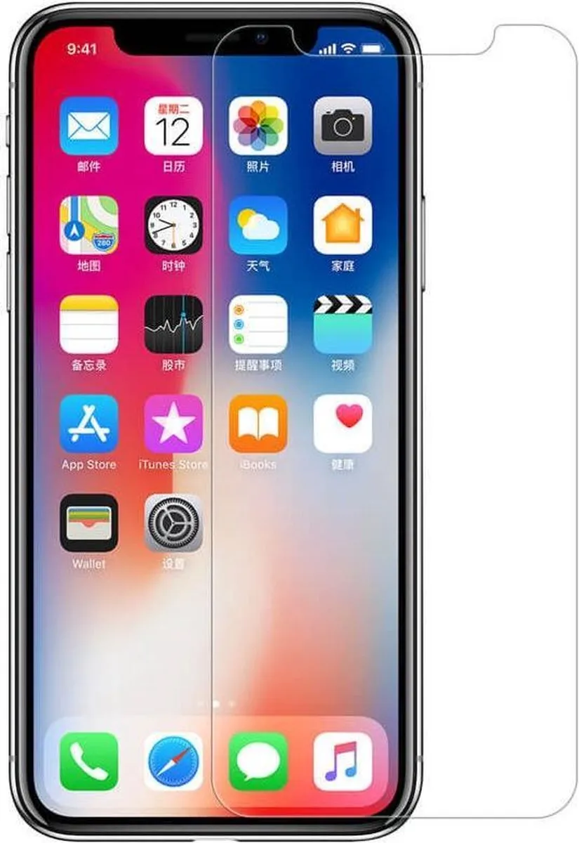 Nillkin iPhone X/Xs Tempered Glass 9H Nano Schermbeschermer - afbeelding 2 van 6