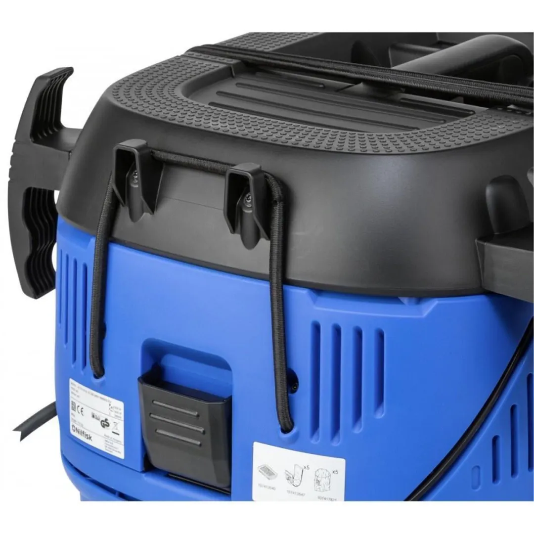 Nilfisk Attix 33-2L IC Stofzuiger - 850W - 30L - Zwart