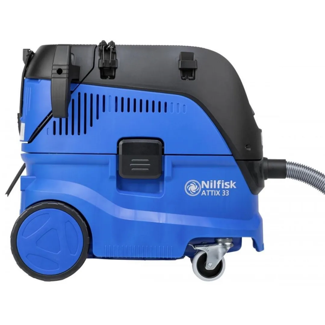 Nilfisk Attix 33-2L IC Stofzuiger - 850W - 30L - Zwart