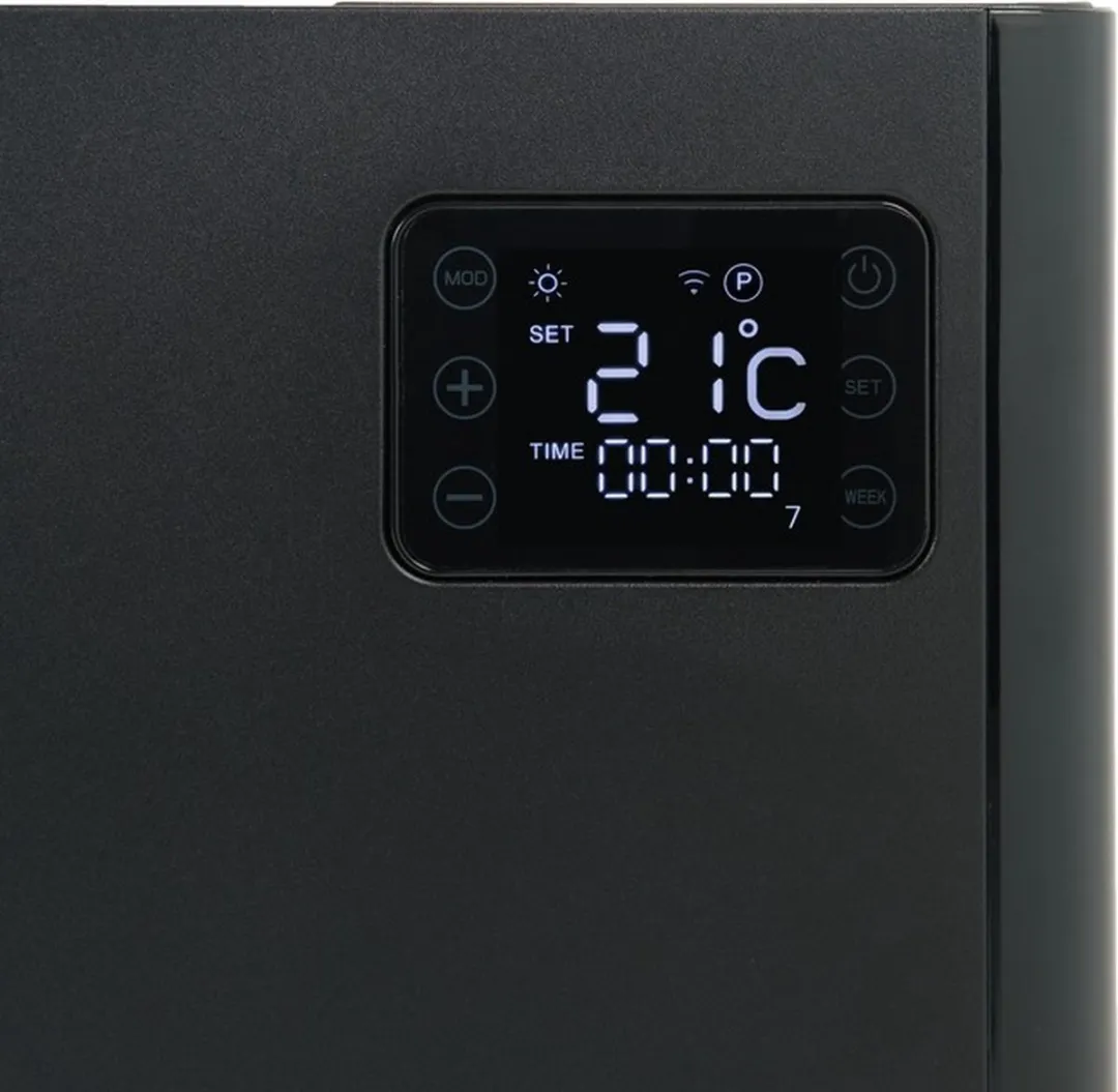 Eurom Alutherm 1000 Wifi Elektrische Kachel - Zwart