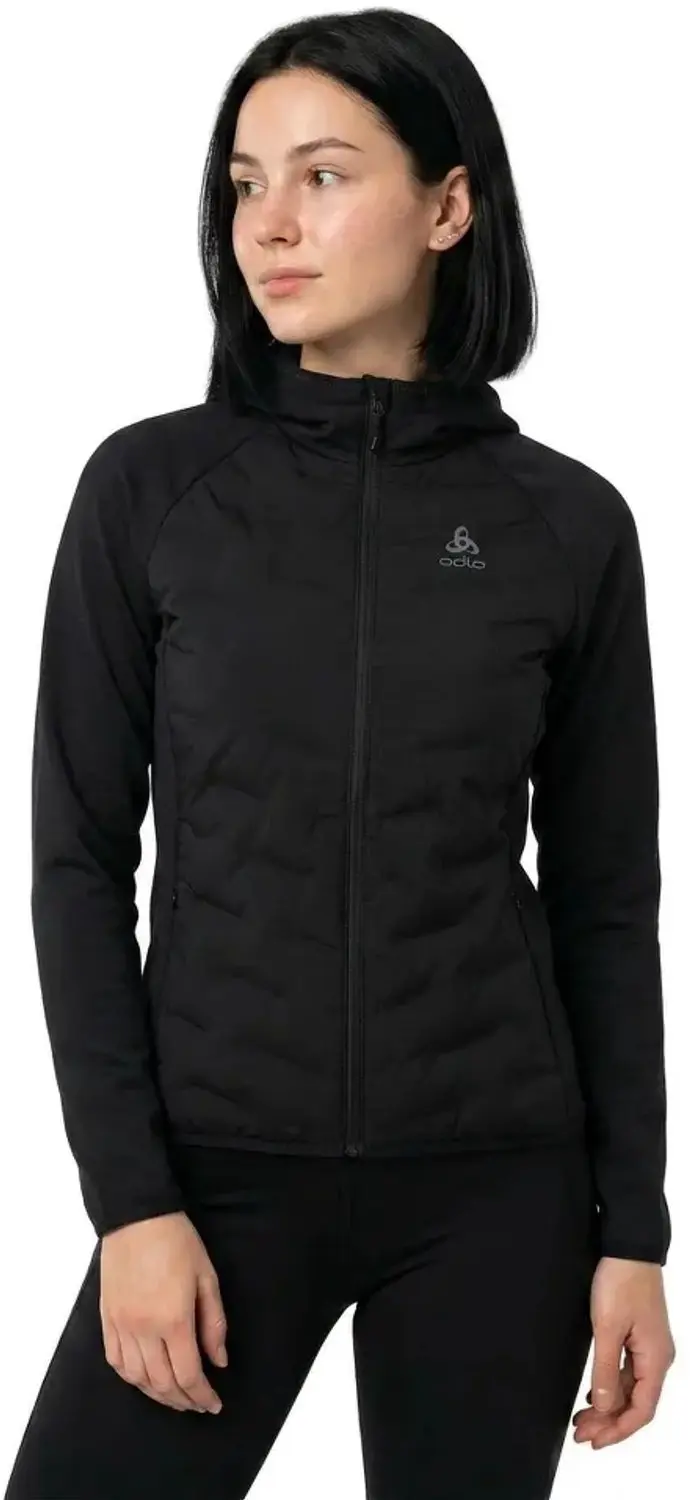 Odlo Zeroweight Insulator Sweatshirt Met Rits Zwart XL Vrouw