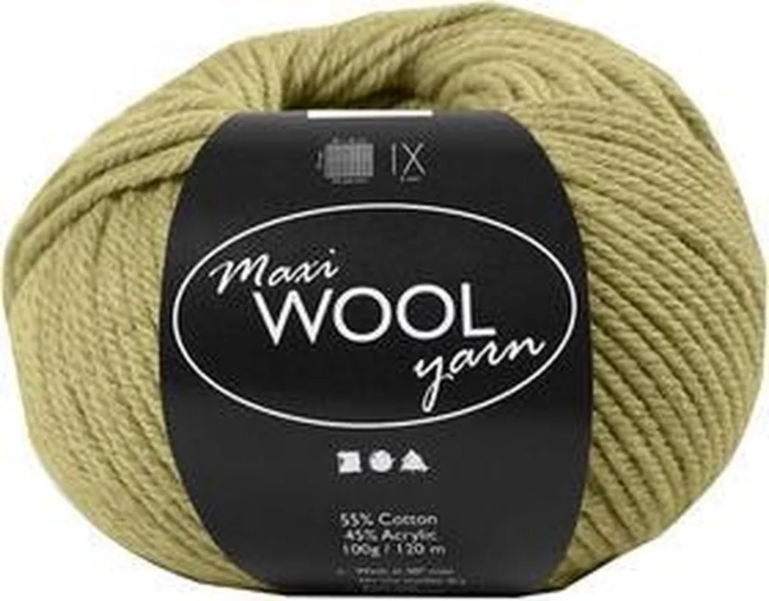 Creativ Company Wolgaren Multicolor - 125m 100g