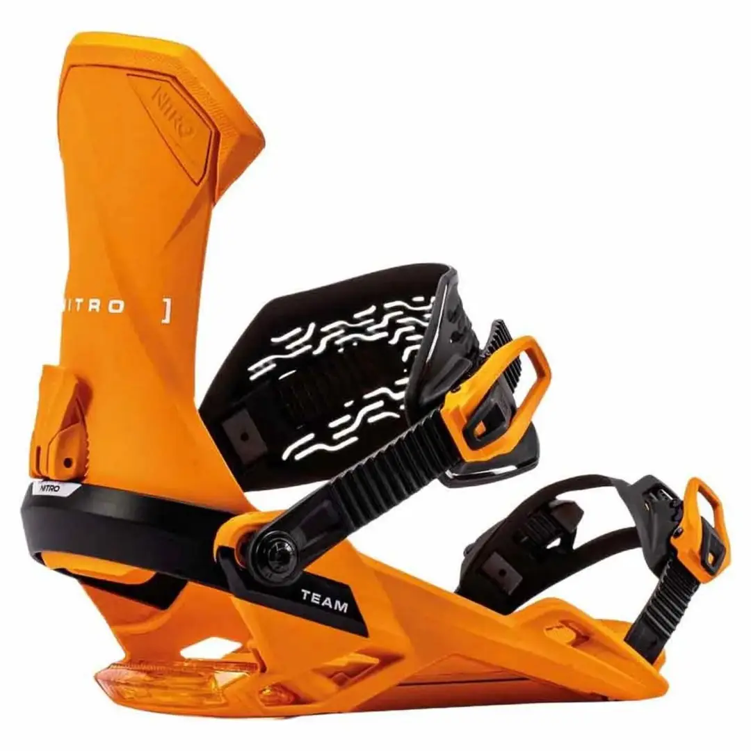 Nitro Team Snowboardbindingen Oranje L