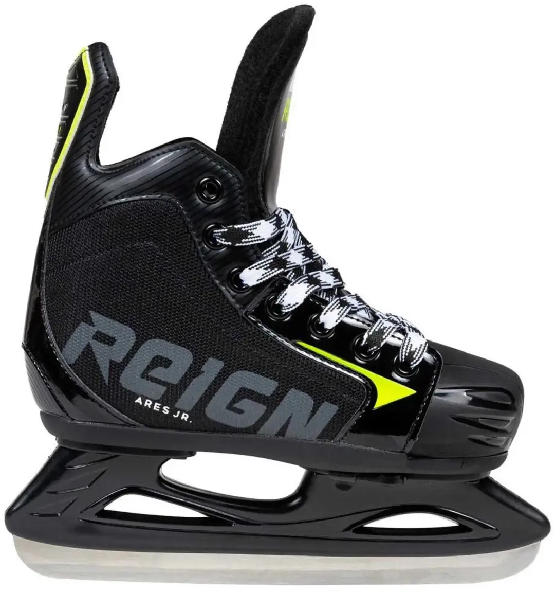 Powerslide Reign Ares Jr. Ijshockeyschaatsen - Verstelbaar - Zwart/geel - afbeelding 2 van 6
