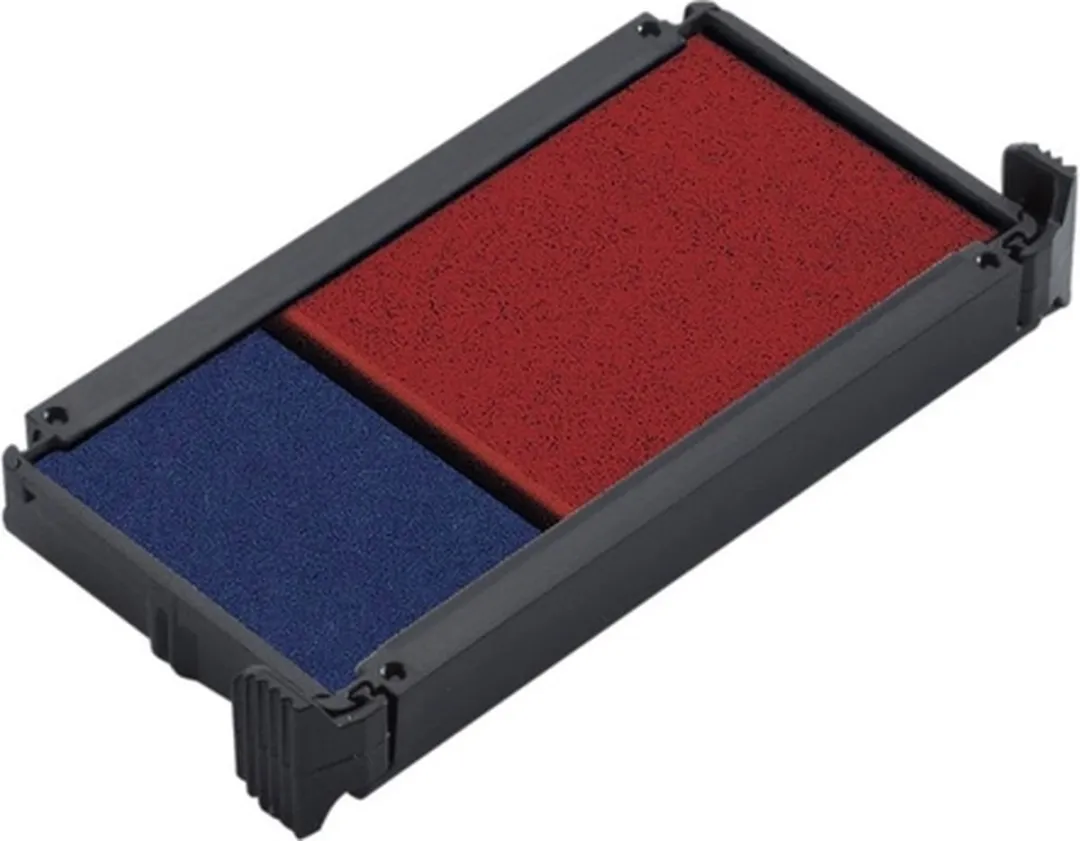 Trodat Printy 6/4912 Stempelkussen - 2 Stuks Blauw & Rood