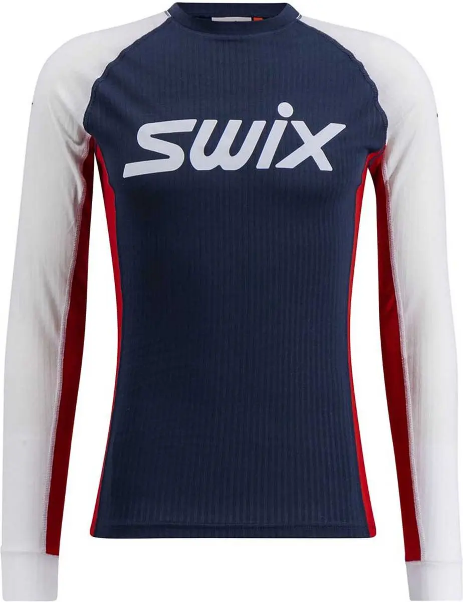Swix Racex Classic Sweatshirt - Donkerblauw/Wit - afbeelding 5 van 5