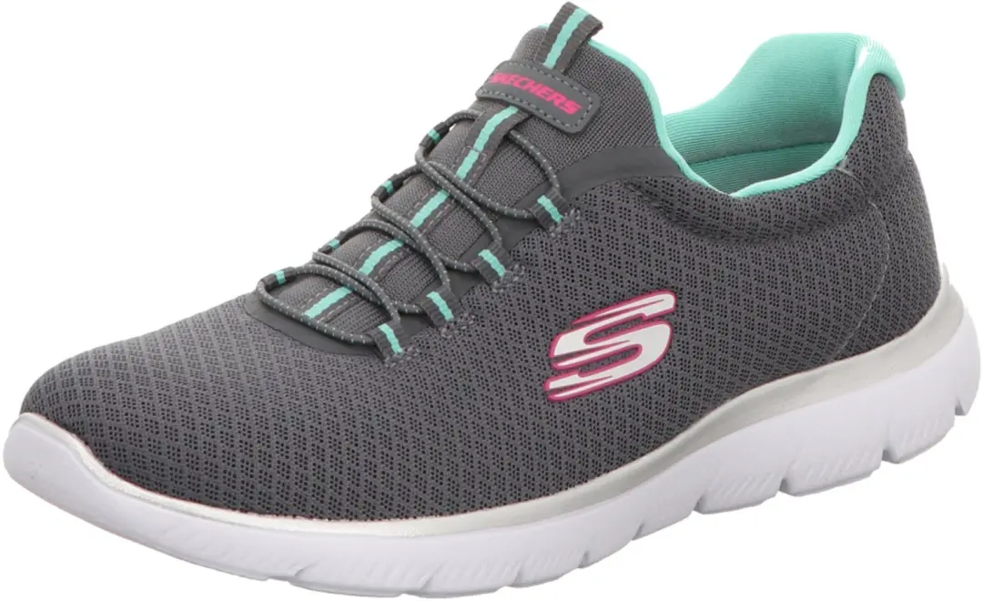 Skechers 12980 CCGR dames instappers grijs maat 36.5