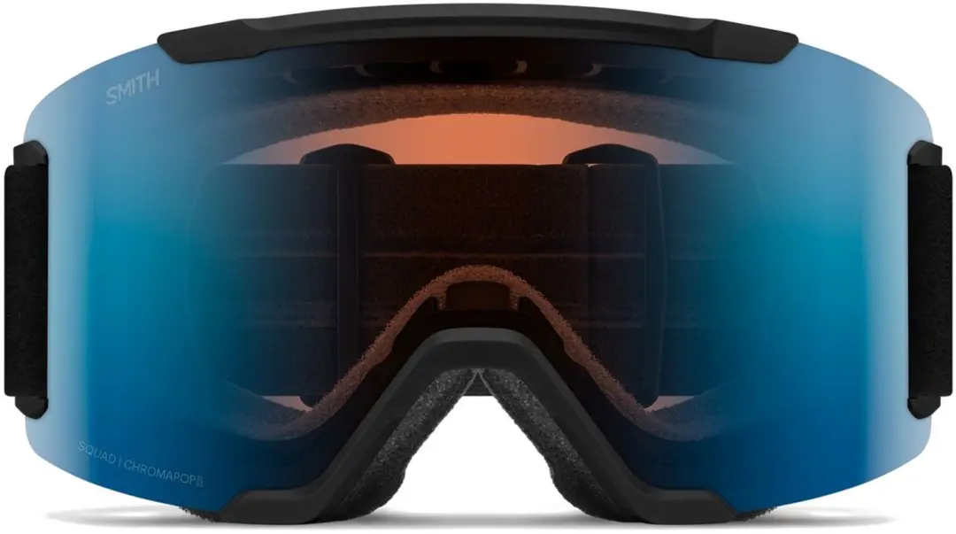 Smith Squad Skibril - Photochromic Blue Mirror - Zwart - afbeelding 3 van 4