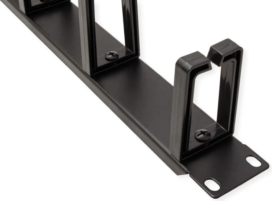 VALUE 19" Frontpaneel, horizontale en verticale kabelinvoer, Type C, zwart