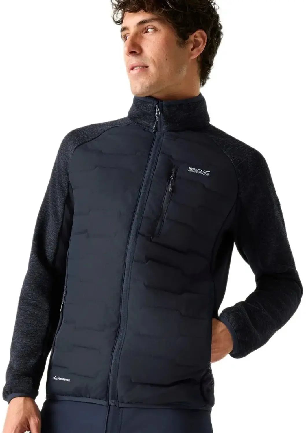 Regatta Cyrus Hybrid Jas Blauw 2XL Man