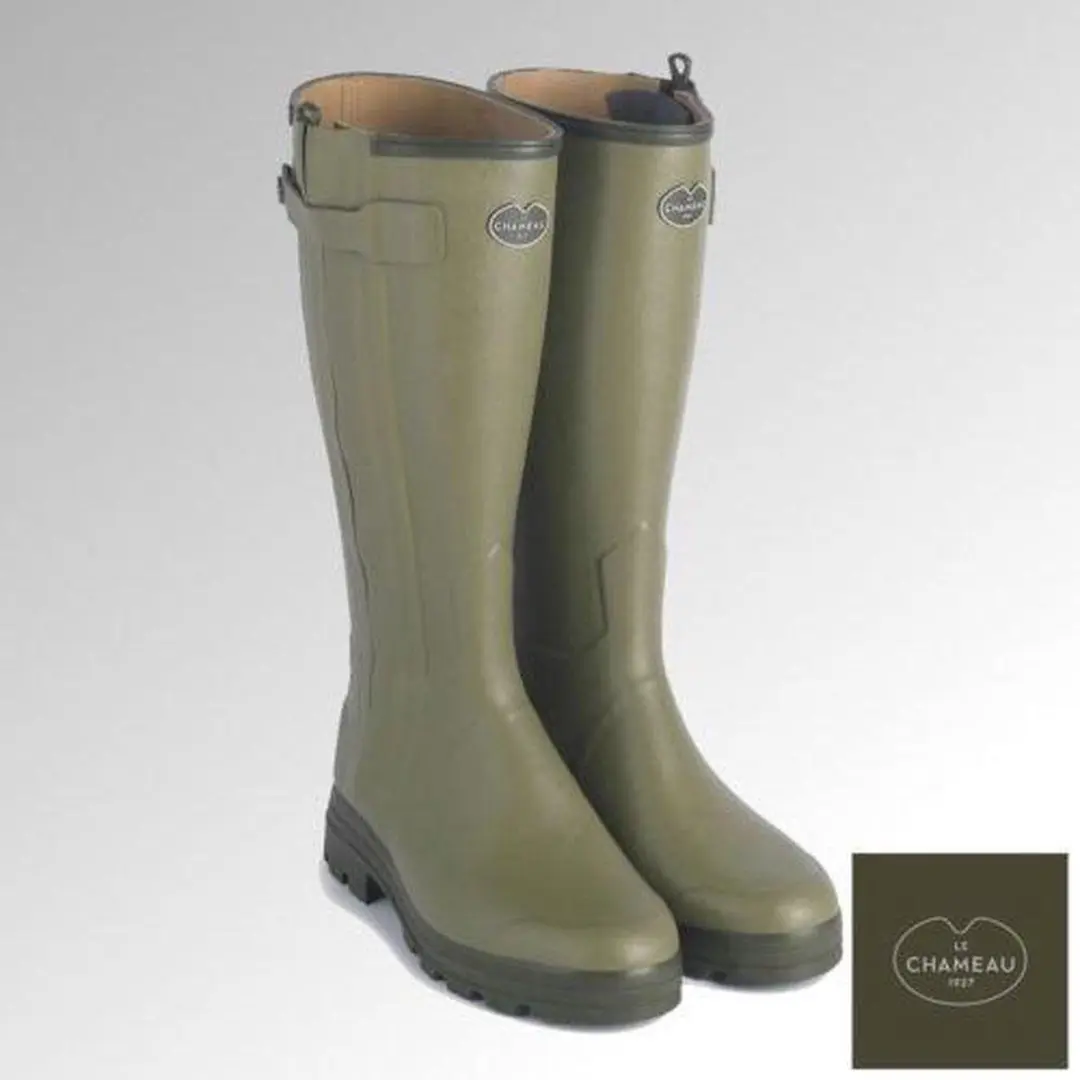 Le Chameau Chasseur cuir 1178 b200/44 vert 45