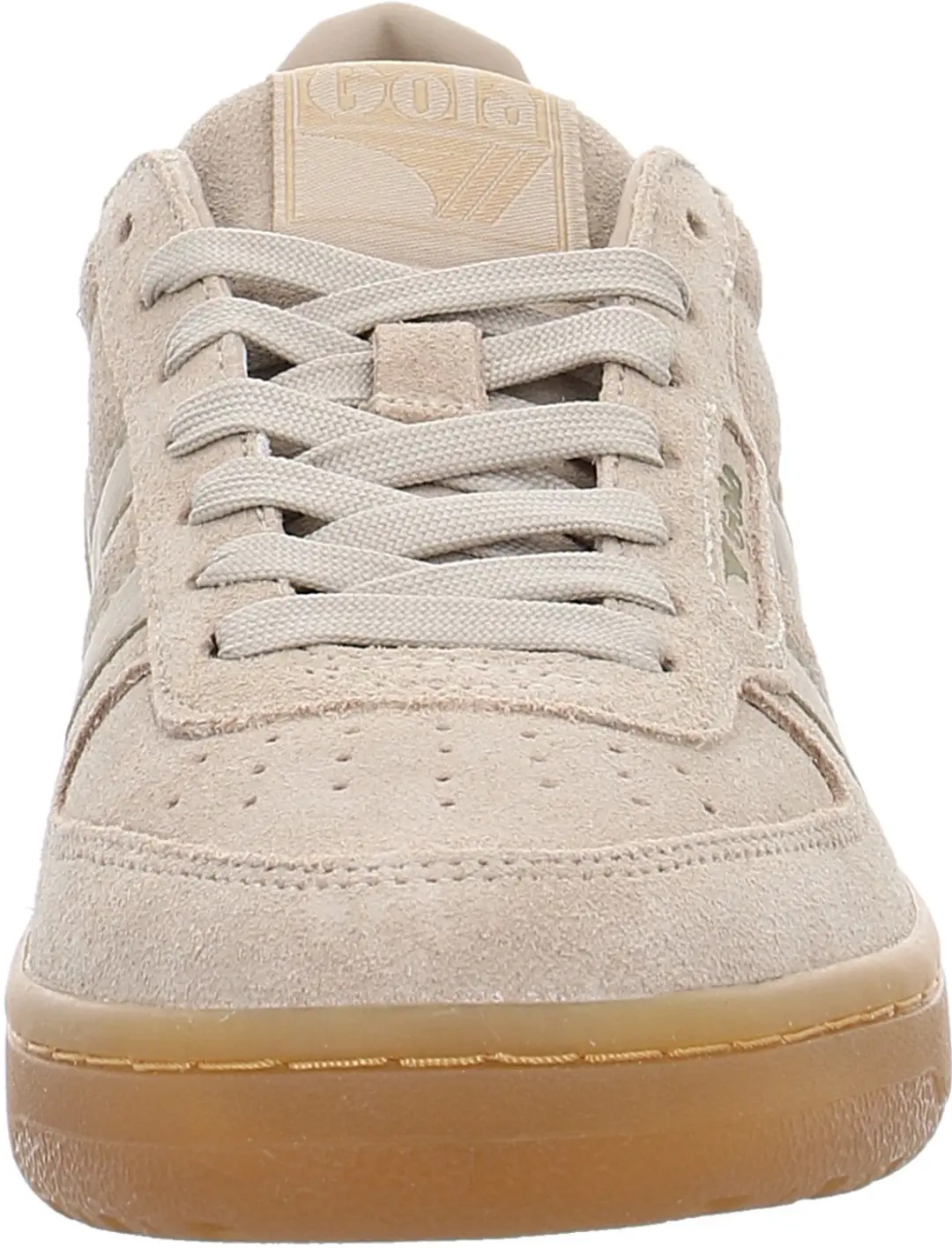 Gola Hawk Suede 86 Damestrainers - Beige/Bruin - afbeelding 6 van 6