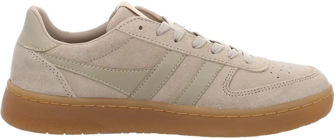 Gola Hawk Suede 86 Damestrainers - Beige/Bruin - afbeelding 3 van 6