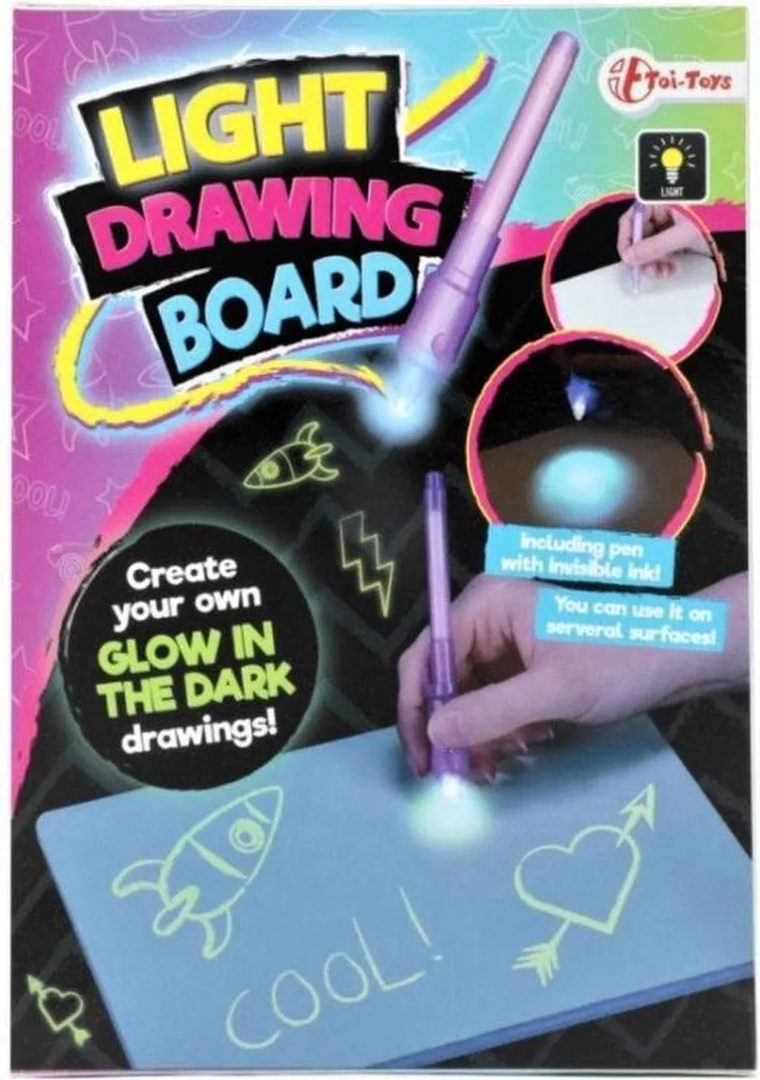 Toi-Toys Tekenset Onzichtbare Inkt - Divers
