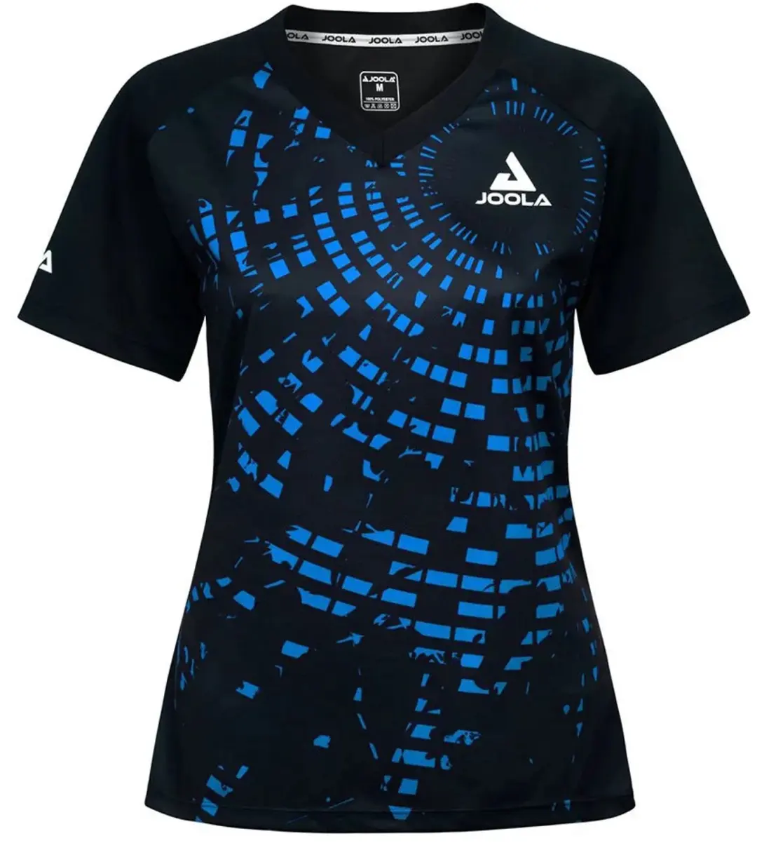 Joola Centrela T-shirt Met Korte Mouwen Blauw,Zwart M Vrouw