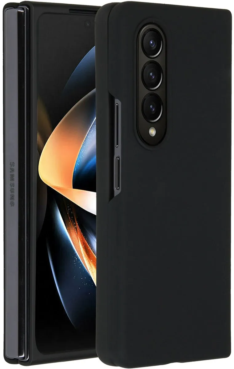 Accezz Hoesje Samsung Galaxy Z Fold 4 - Zwart
