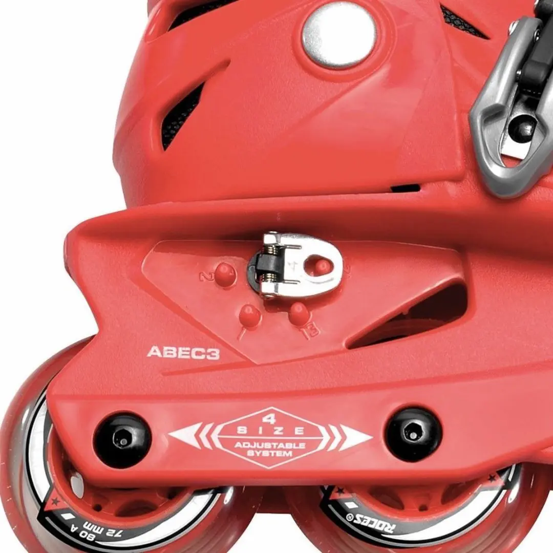 Roces Orlando III Inlineskates - Zwart/Roze - Maat 36-40 - afbeelding 3 van 6