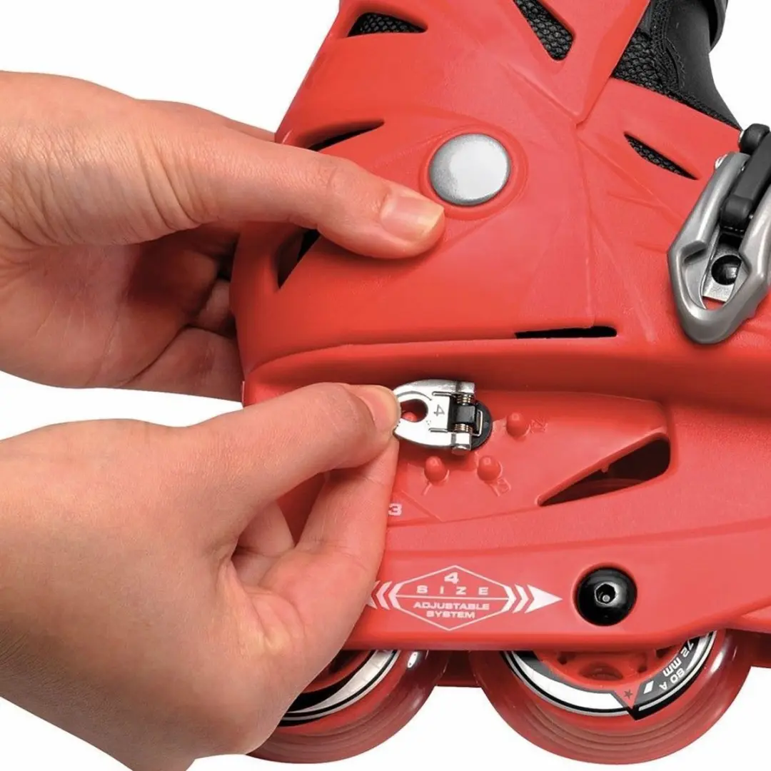 Roces Orlando III Inlineskates - Zwart/Roze - Maat 36-40 - afbeelding 6 van 6