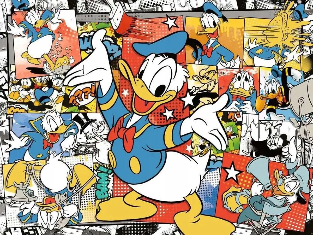 Ravensburger Donald Duck Puzzel 1500 Stukjes