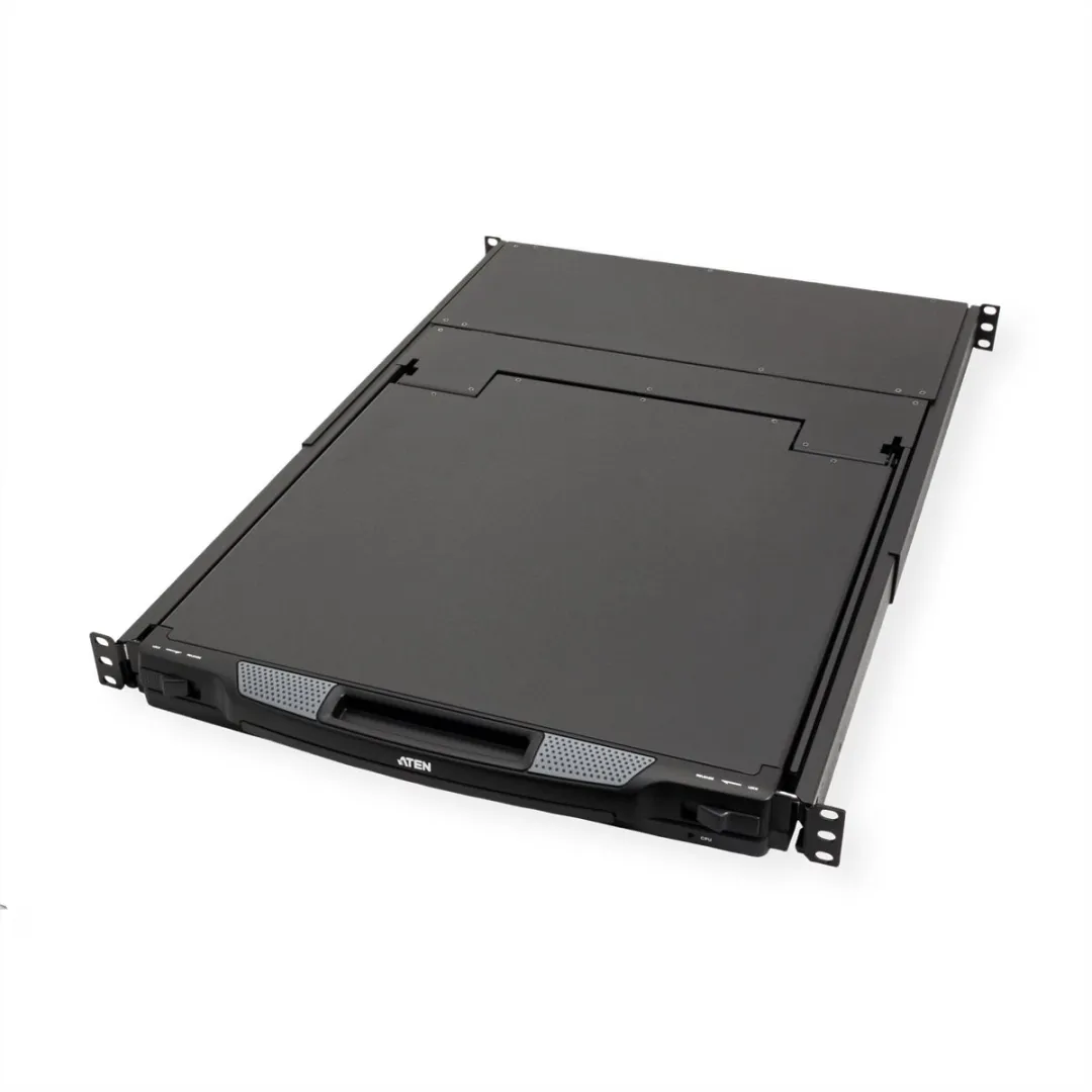 Aten CL1308N KVM Switch 8-Poorts - 48cm TFT VGA PS/2/USB - Zwart - afbeelding 5 van 6