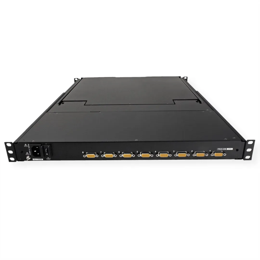 Aten CL1308N KVM Switch 8-Poorts - 48cm TFT VGA PS/2/USB - Zwart - afbeelding 4 van 6