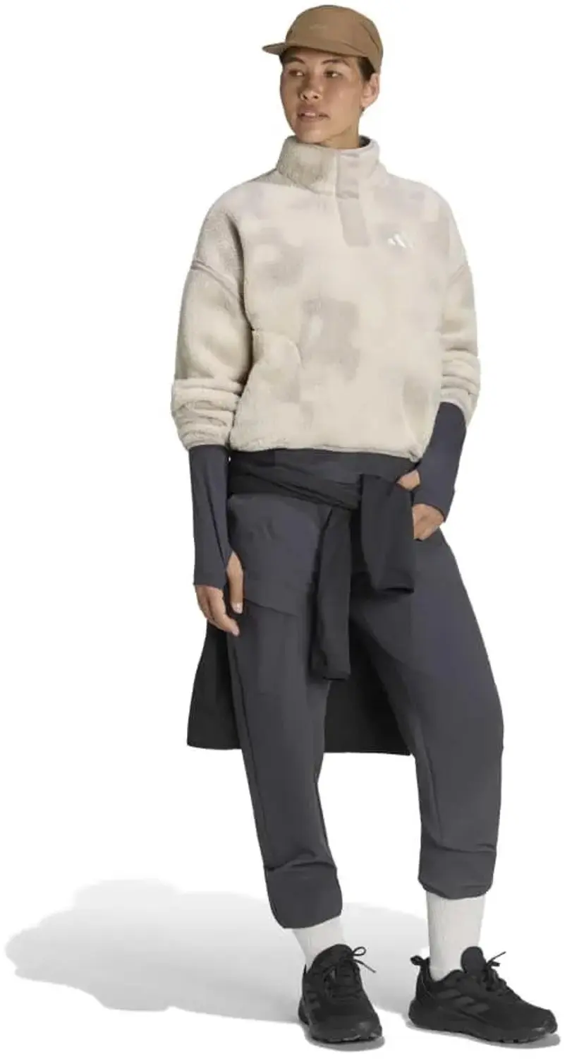 adidas Terrex Multi Fleece Dames - Wonder Alumina - M - afbeelding 3 van 3