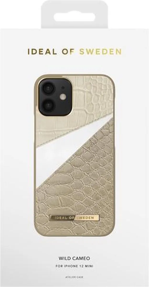 iDeal of Sweden Atelier iPhone 12 Mini Hoes - IDACAW20-2054-246 - Wild Cameo - afbeelding 3 van 4