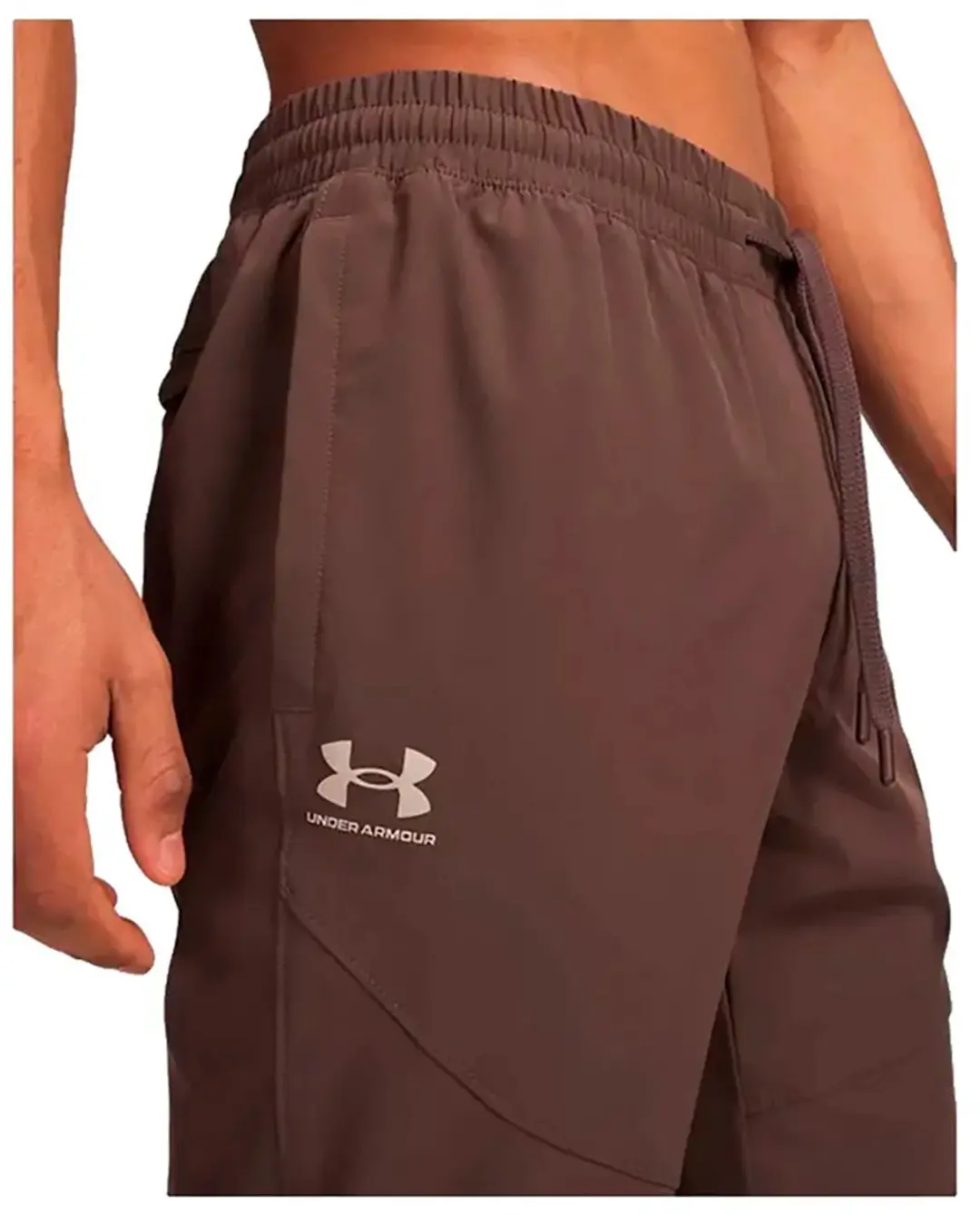 Under Armour Vibe Woven Joggingbroek Heren - Bruin - M - afbeelding 4 van 4